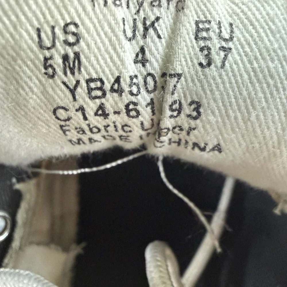 Sperry Top-Sider Halyard Boat Shoes Canvas Sneakers 5M Grey Mens Loafers YB45037